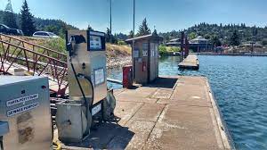 Port of Hood River gas pumps for boats